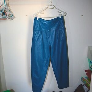 Lillie Rubin Vintage Leather Pants